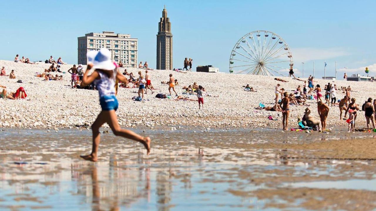 Le Petit Nid Perche Sous Les Toits, Vue Mer Le Havre Exterior foto